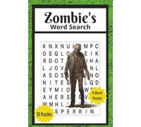 Zombie Word Search: Undead Puzzle, Ghoul Puzzle, Dead Puzzle, Word Search, 110 Page 55 Puzzle 9 Word