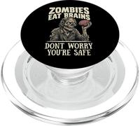 Zombies Eat Brains Don't Worry You'Re Safe PopSockets PopGrip para MagSafe
