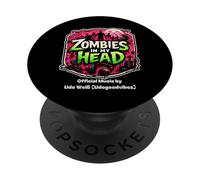 Zombies In My Head Música Oficial Merch UDO W. PopSockets PopGrip Adhesivo