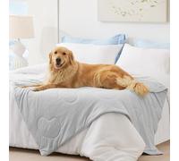 ZOMISIA Manta refrescante para perros - Tapete de enfriamiento grande para mascotas de 40 x 50 pulgadas, lavable y transpirable, esencial para cama de verano, tecnología High Q-MAX 0.4+, portátil para