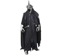 Zomitiya Armadura medieval del rey brujo Nazgul de cuerpo completo para cosplay de Halloween