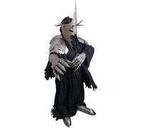 Zomitiya Disfraz medieval de rey brujo Nazgul de cuerpo completo, armadura de El Señor del Anillo, disfraz de Hollywood, cosplay, Halloween, traje de armadura Nazgul Dark Rider