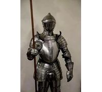 Zomitiya Traje de armadura medieval de Roman Full Aching Wearable LARP Armor Battle Suit