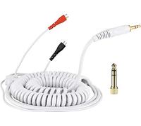 Zomo 40180-CWD35 - Cable de repuesto en espiral para auriculares HD25 (3,5 m), color blanco