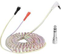 Zomo - Cable en espiral para auriculares (HD 25, 3,5 m), translúcido