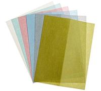 Zona 37-948 3M Papel de pulido húmedo/seco, 8-1/2 pulgadas x 11 pulgadas, paquete surtido uno cada 1, 2, 3, 9, 15 y 30 micras