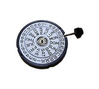 ZONABSQQ Accesorios del reloj Movimiento de cuarzo ETA 805.122 Movimiento de doble calendario con fecha y día 805122 Movimiento 805122