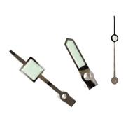 ZONABSQQ Accesorios for reloj con agujas luminosas verdes y geométricas cuadradas for movimiento NH35/NH36/4R/7S