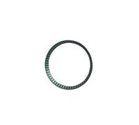 ZONABSQQ Bisel de reloj de 27-30,2 mm, anillo de capítulo, anillo de sombreado interior for NH35/36/4R/6R/Skx007/Skx009(Green1)