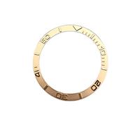 ZONABSQQ Bisel de reloj de 38 mm, bisel de reloj de acero, movimiento de repuesto for piezas de reparación de relojes(A)
