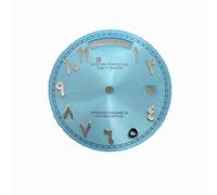 ZONABSQQ Diámetro de la esfera del reloj: 31 mm. Compatible con el movimiento 8215. Accesorios de reparación de relojes (logotipo S).(C)