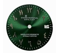 ZONABSQQ Esfera de reloj de 28,5 mm con patrón solar y clavos árabes, ideal for instalar piezas de reparación de relojes NH35.(3)