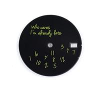 ZONABSQQ Esfera de reloj de 28,5 mm, ya con retraso for el movimiento mecánico NH35 NH36, accesorios de esfera de reloj 007(10)