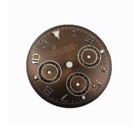 ZONABSQQ Esfera de reloj de 29,8 mm, esfera digital, esfera de 3 esferas, compatible con accesorios de reparación de relojes VK63(B)