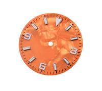 ZONABSQQ Esfera de reloj de 29 mm, esfera de caja luminosa, compatible con movimiento NH35A NH35A NH36 NH36A, piezas de reloj.(A)
