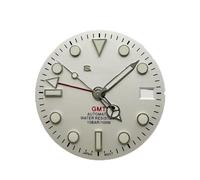 ZONABSQQ Esfera de reloj de 29 mm, esfera laminar verde, compatible con piezas de reparación de relojes NH35/36.(11)