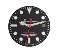 ZONABSQQ Esfera de reloj de 29 mm, manecillas, esfera laminar azul hielo, calibre 8215/2836, piezas de reparación de reloj