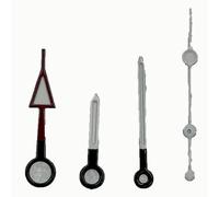 ZONABSQQ Esfera de reloj vintage, verde literario, luminosa, compatible con movimiento NH34-35, reparación de piezas de reloj de 28,5 mm(B,Nh34)