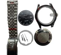 ZONABSQQ Esfera del reloj: Acero 904L, Caja de 41 mm, Esfera, Correa, Manecillas, Accesorios: Movimiento 8215, 2813, T16, 8205(A)