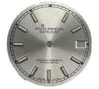 ZONABSQQ Esfera del reloj de 28,5 mm con esfera con tachuelas Sunburst Luminiscencia literalmente verde adaptada al movimiento NH35.(7)