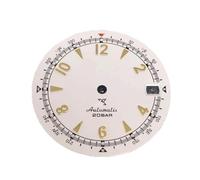 ZONABSQQ Esferas de reloj de 28,5 mm, esfera clásica vintage SPB121J1, movimiento NH35, esfera numérica dorada.(B)