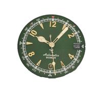 ZONABSQQ Esferas de reloj de 28,5 mm, esfera clásica vintage SPB121J1, movimiento NH35, esfera numérica dorada.(C)