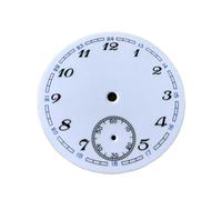 ZONABSQQ Esferas de reloj de 37 mm, accesorios for ETA6498/ST3621, movimiento mecánico manual, esferas de reloj for ETA6498(B)