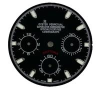 ZONABSQQ Esferas de reloj Esferas de reloj y accesorios for esfera multifunción modificada con luminiscencia verde adaptada al calibre VK63(4)