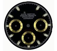 ZONABSQQ Esferas de reloj Esferas de reloj y accesorios for esfera multifunción modificada con luminiscencia verde adaptada al calibre VK63(2)