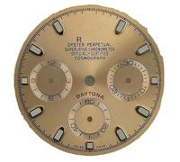 ZONABSQQ Esferas de reloj Esferas de reloj y accesorios for esfera multifunción modificada con luminiscencia verde adaptada al calibre VK63(5)