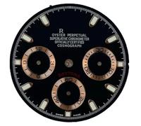 ZONABSQQ Esferas de reloj Esferas de reloj y accesorios for esfera multifunción modificada con luminiscencia verde adaptada al calibre VK63(3)