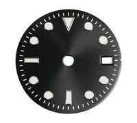ZONABSQQ Herramienta de reparación de esfera de reloj de metal de 29 mm for movimiento NH34(Black)