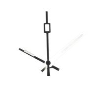 ZONABSQQ Manecillas luminosas verdes for reloj, accesorios de corrección, piezas de repuesto for movimiento NH35/NH36/4R35/4R36(Black1)