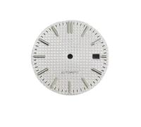 ZONABSQQ Repuestos for esfera de reloj NH35 de 31,8 mm, agujas y esfera modificada for movimiento mecánico automático NH35 y NH36.(S logo 174)