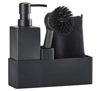 Zone 330413 Denmark Juego de lavavajillas, Metal, 19 cm, Negro