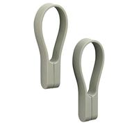 Zone Denmark 2 pinzas para toallas de bucle, clips magnéticos para toallas y paños de cocina, 9 cm, 2 unidades, eucalipto