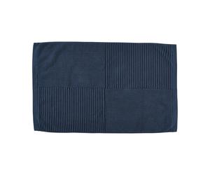Zone Denmark Alfombrilla de baño Classic 50x80 cm Dark blue