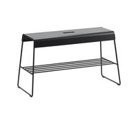 Zone Denmark Banco para exteriores A-bench con estante de 45 cm Black