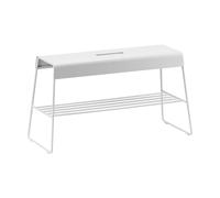 Zone Denmark Banco para exteriores A-bench con estante de 45 cm Soft Grey