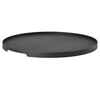 Zone Denmark Bandeja decorativa redonda de metal de 35 cm de diámetro, color negro