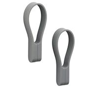 Zone Denmark Denmark Loop - Toallero magnético (9 cm), color gris