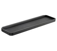 ZONE DENMARK Denmark Rim-Estantería, 44 x 11 x 2,5 cm, Color Negro, Aluminio, tamaño estándar