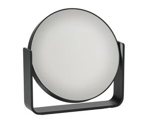 Zone Denmark Espejo de mesa Ume con 5x aumento 19x19.5 cm Black