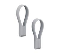Zone Denmark Gancho magnético Loop 2-pack Gull grey
