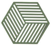 Zone Denmark Hexagon - Salvamanteles (16 x 14 x 0,9 cm), diseño de Hierba