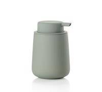 Zone Denmark Nova One - Dispensador de jabón para baño (gres suave, plástico, color verde matcha