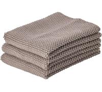 Zone Denmark juego de toallas 27x27 cm algodón gris 331242