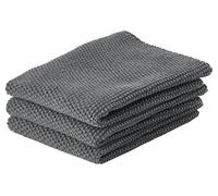 ZONE DENMARK Knitted Kitchen Cloth, Set of 3 Colour: Zona Antracita