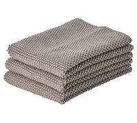 ZONE DENMARK Knitted Kitchen Cloth, Set of 3 Colour: Zona marrón Pardo