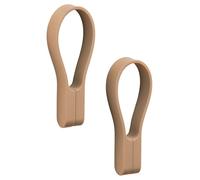Zone Denmark Loop - Juego de 2 pinzas magnéticas para toallas y paños de cocina, 9 cm, color naranja